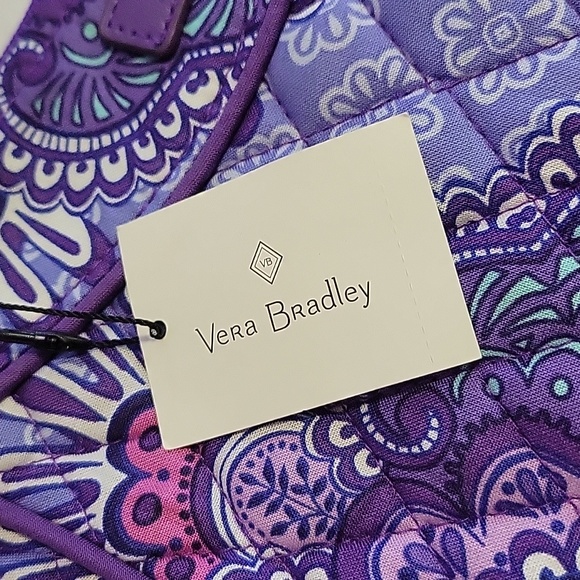 Vera Bradley Lilac Tapestry Little Crossbody - Picture 7 of 8